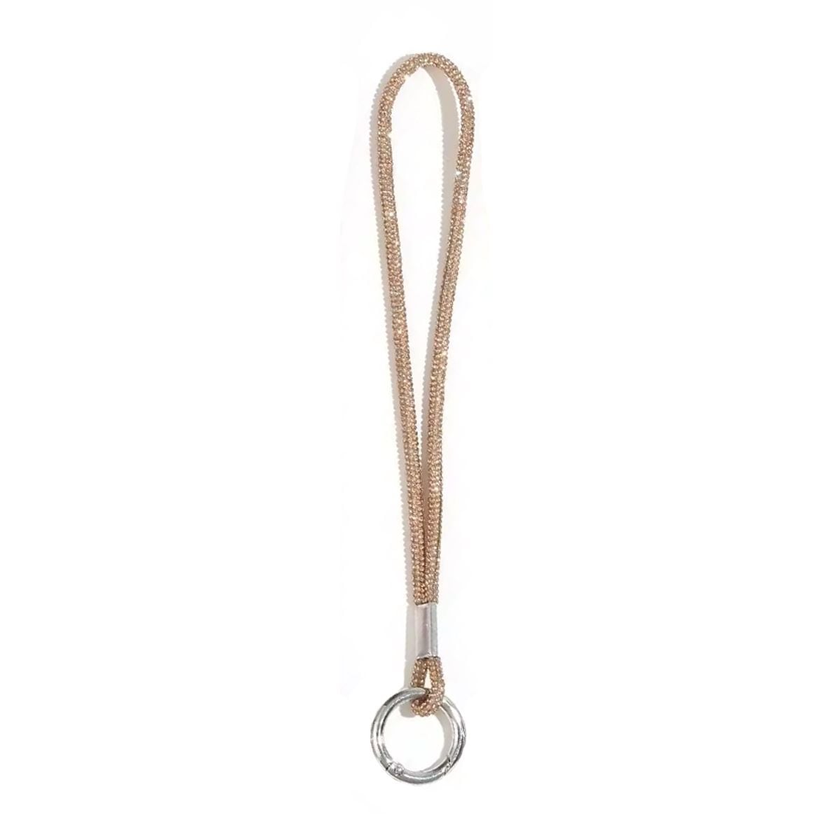 Mobilband Halsband Unverisal - Gul glitter image 1