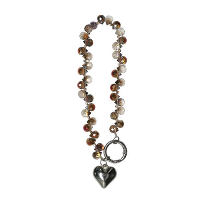 Strawberry crystal brown chain image 1