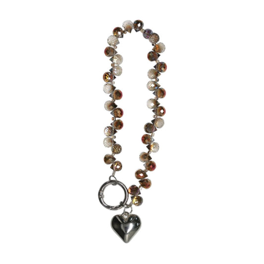 Strawberry crystal brown chain image 2
