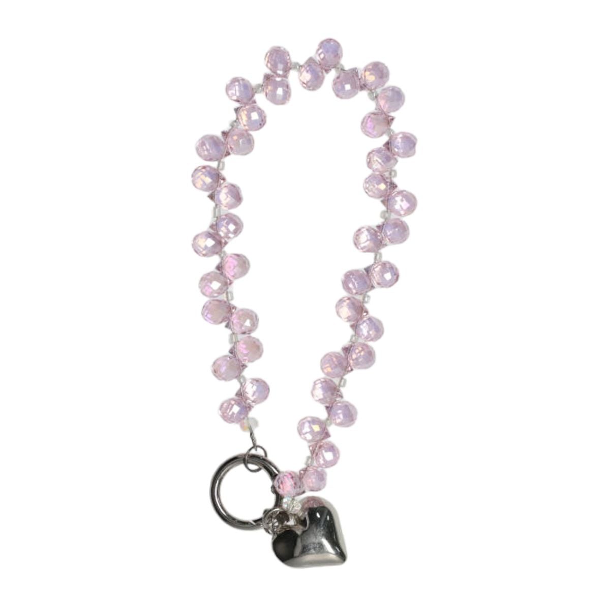Strawberry crystal Pink 2 chain image 1