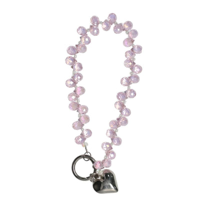 Strawberry crystal Pink 2 chain image 1