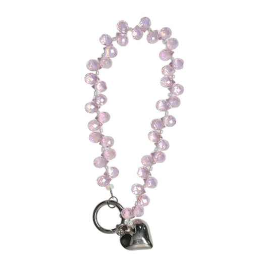 Strawberry crystal Pink 2 chain image 1