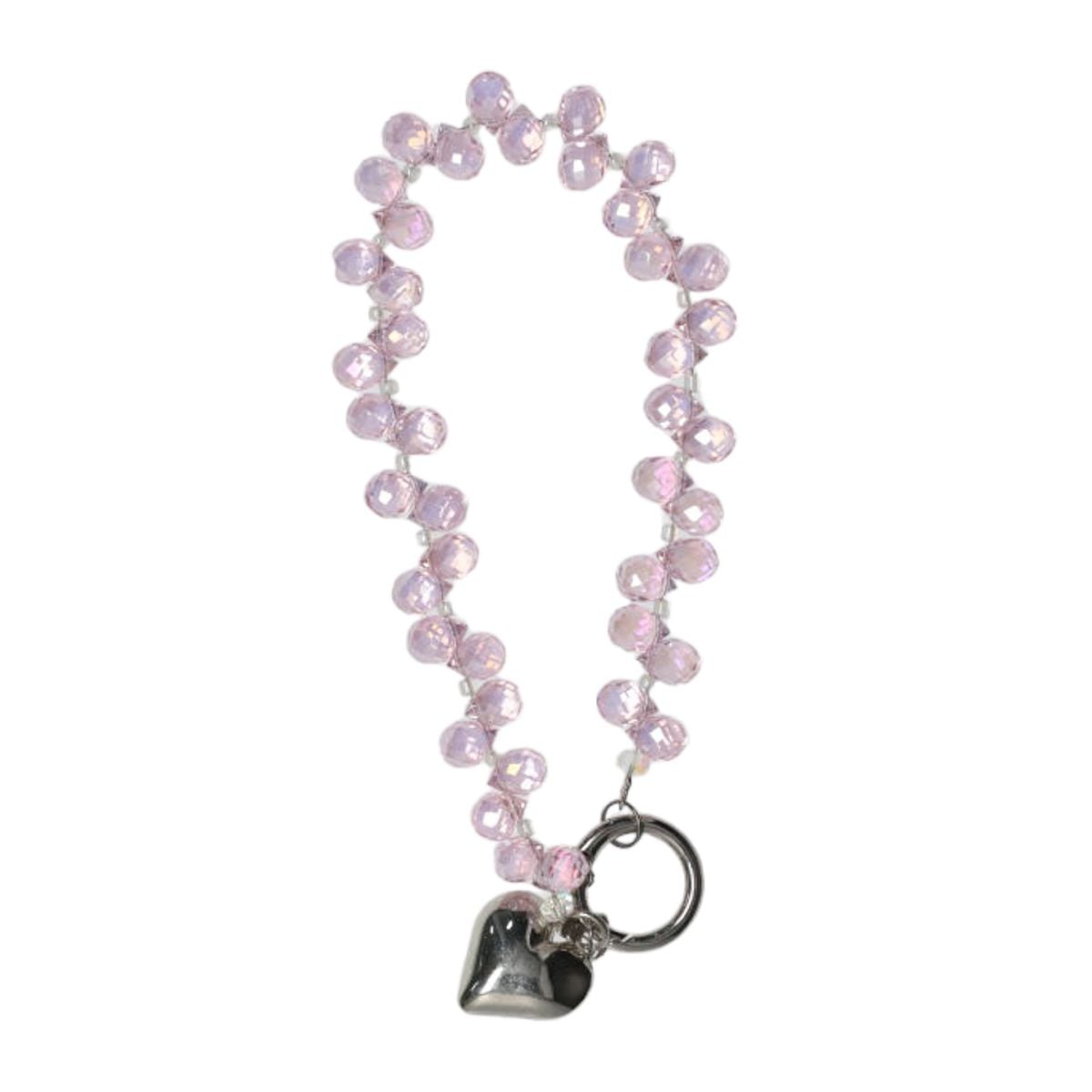 Strawberry crystal Pink 2 chain image 2