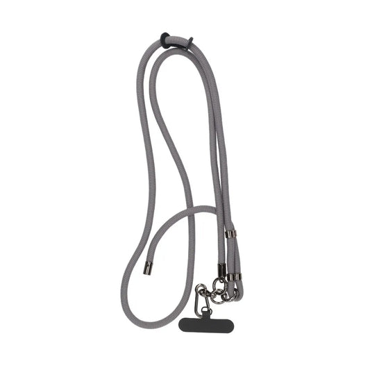 Adjustable lanyard Universal phone case lanyard 0.8mm Grey image 1