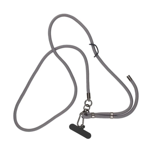 Adjustable lanyard Universal phone case lanyard 0.8mm Grey image 3
