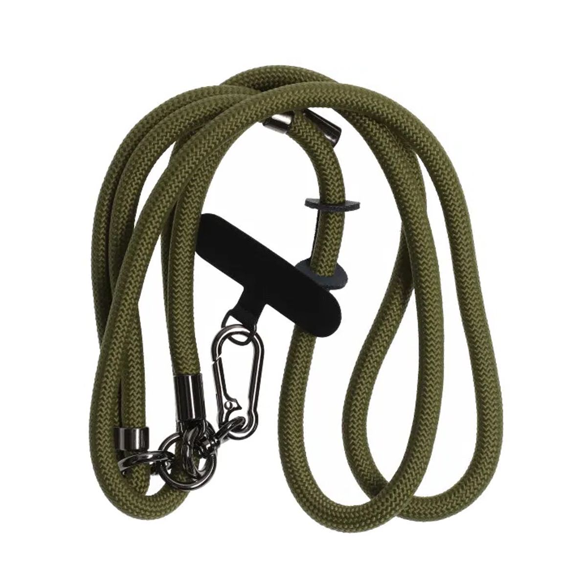 Mobilhalsband Universal justerbart - Militärgrön image 2