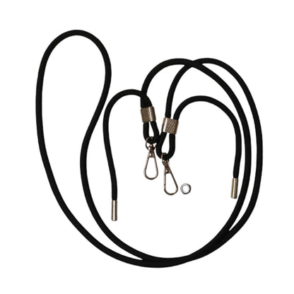 Mobilhalsband Universal dubbelfäste - Svart image 1