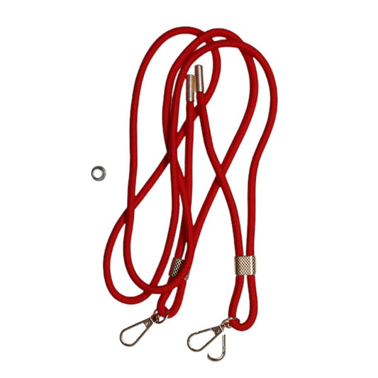 Mobilhalsband Universal dubbelfäste - Röd image 1