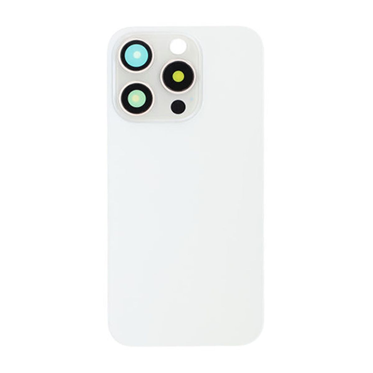 iPhone 15 Pro Baksida Glas med Magsafe Magnet - Vit image 2