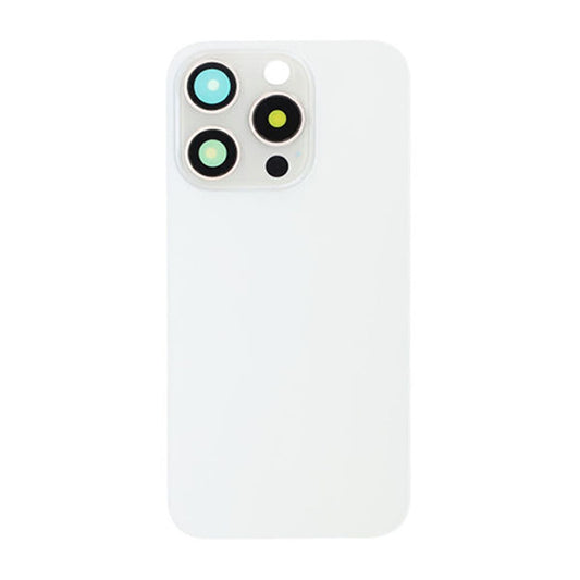 iPhone 15 Pro Baksida Glas med Magsafe Magnet - Vit image 2
