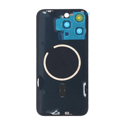 iPhone 15 Pro Max Baksida Glas med Magsafe Magnet - Svart image 3