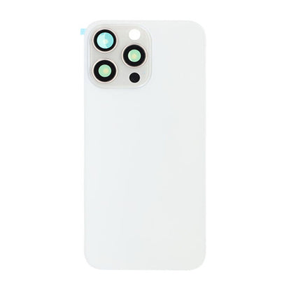 iPhone 15 Pro Max Baksida Glas med Magsafe Magnet - Vit image 2
