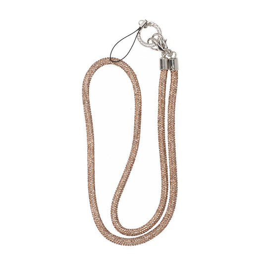 Mobilband Halsband 80cm - Guld glitter image 1