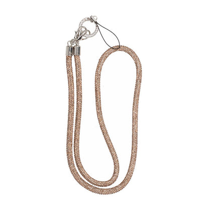 Mobilband Halsband 80cm - Guld glitter image 2