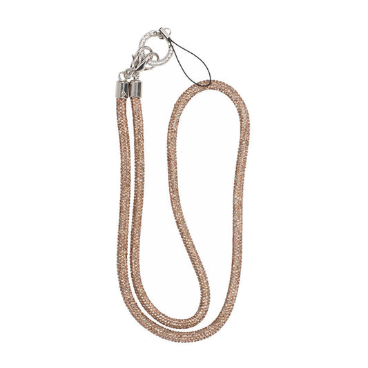 Mobilband Halsband 80cm - Guld glitter image 2