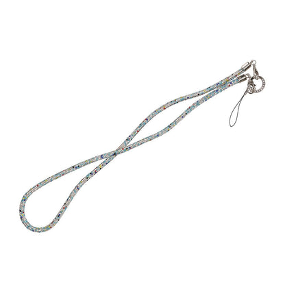 Mobilband Halsband 80cm - Flerfärgad glitter image 3