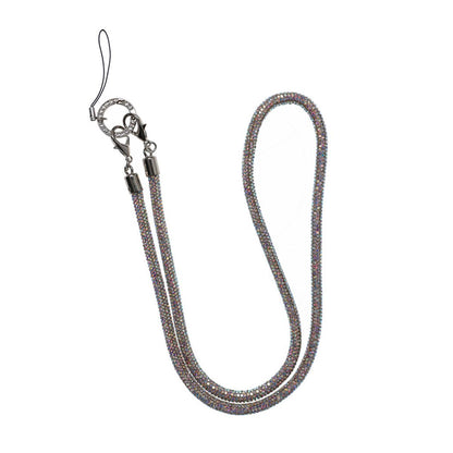 Mobilband Halsband 80cm - Iriserande glitter image 1