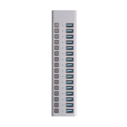 USB Multiadapter med 16st USB-A 3.0 uttag (90W) image 1