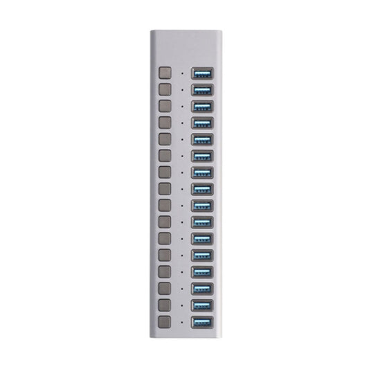 USB Multiadapter med 16st USB-A 3.0 uttag (90W) image 1