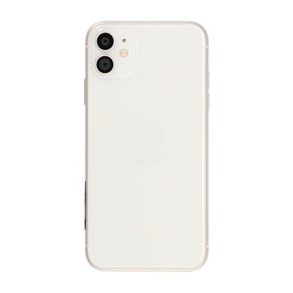 iPhone 11 Baksida med Komplett Ram Premium - Vit image 2