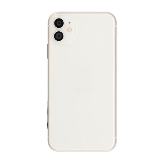 iPhone 11 Baksida med Komplett Ram Premium - Vit image 2