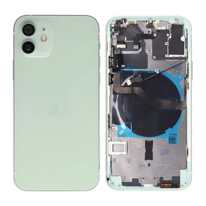 iPhone 12 Baksida med Komplett Ram OEM - Grön image 1