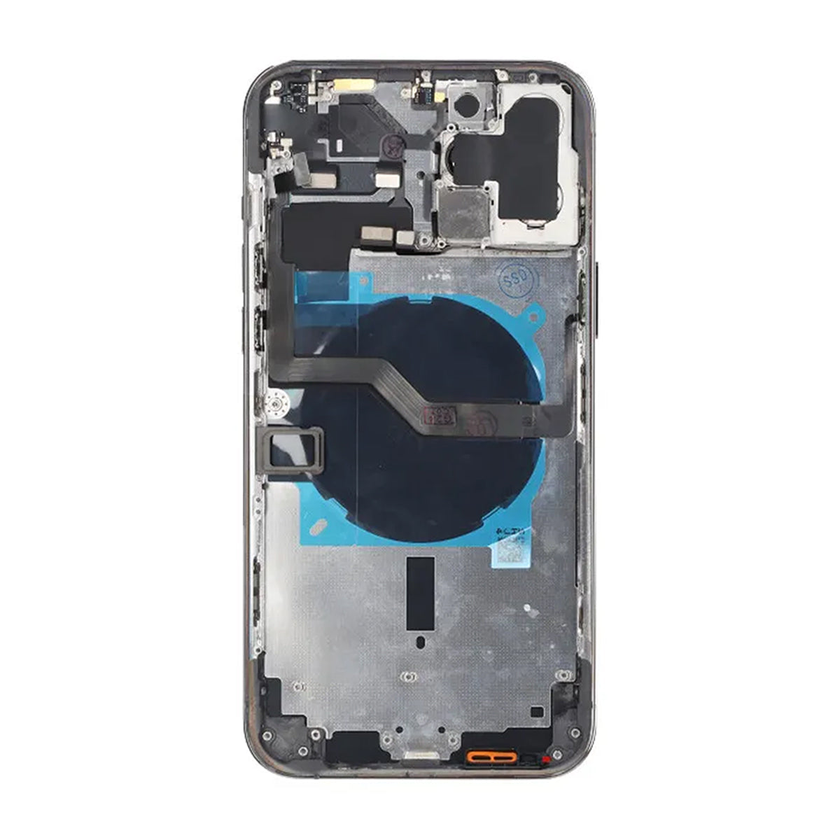 iPhone 12 Pro Max Baksida med Komplett Ram OEM - Grafit image 3