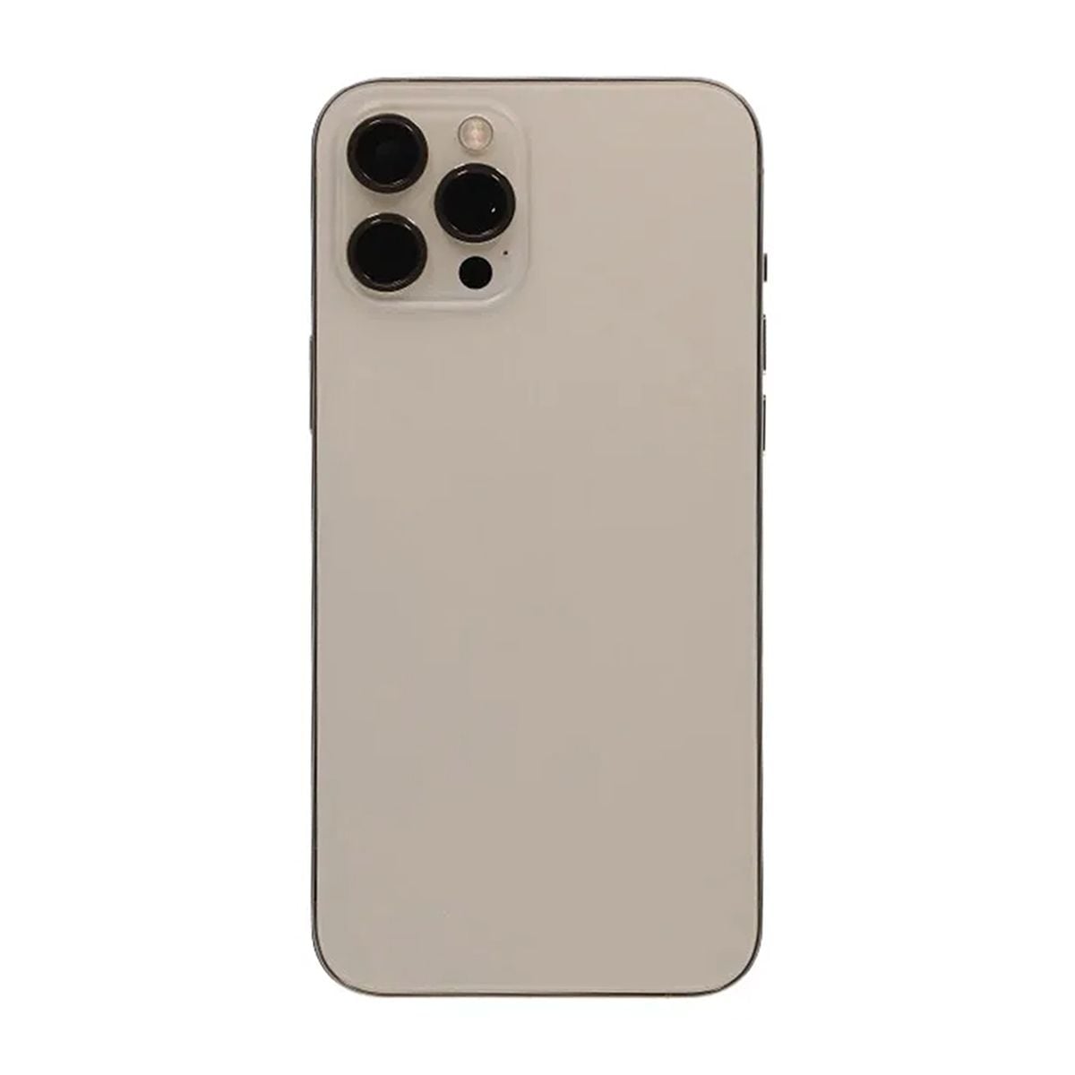 iPhone 12 Pro Max Baksida med Komplett Ram OEM - Guld image 2