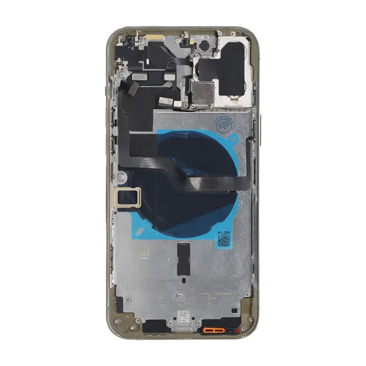 iPhone 12 Pro Max Baksida med Komplett Ram OEM - Guld image 3