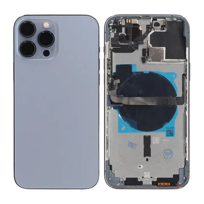 iPhone 13 Pro Max Baksida med Komplett Ram OEM - Blå image 1