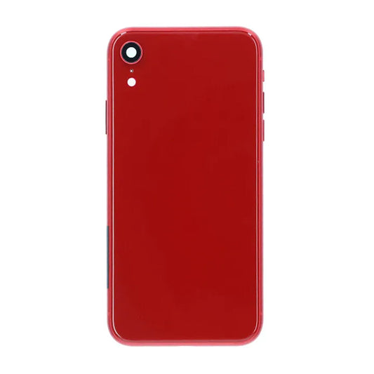 iPhone XR Baksida med Komplett Ram Premium - Röd image 2