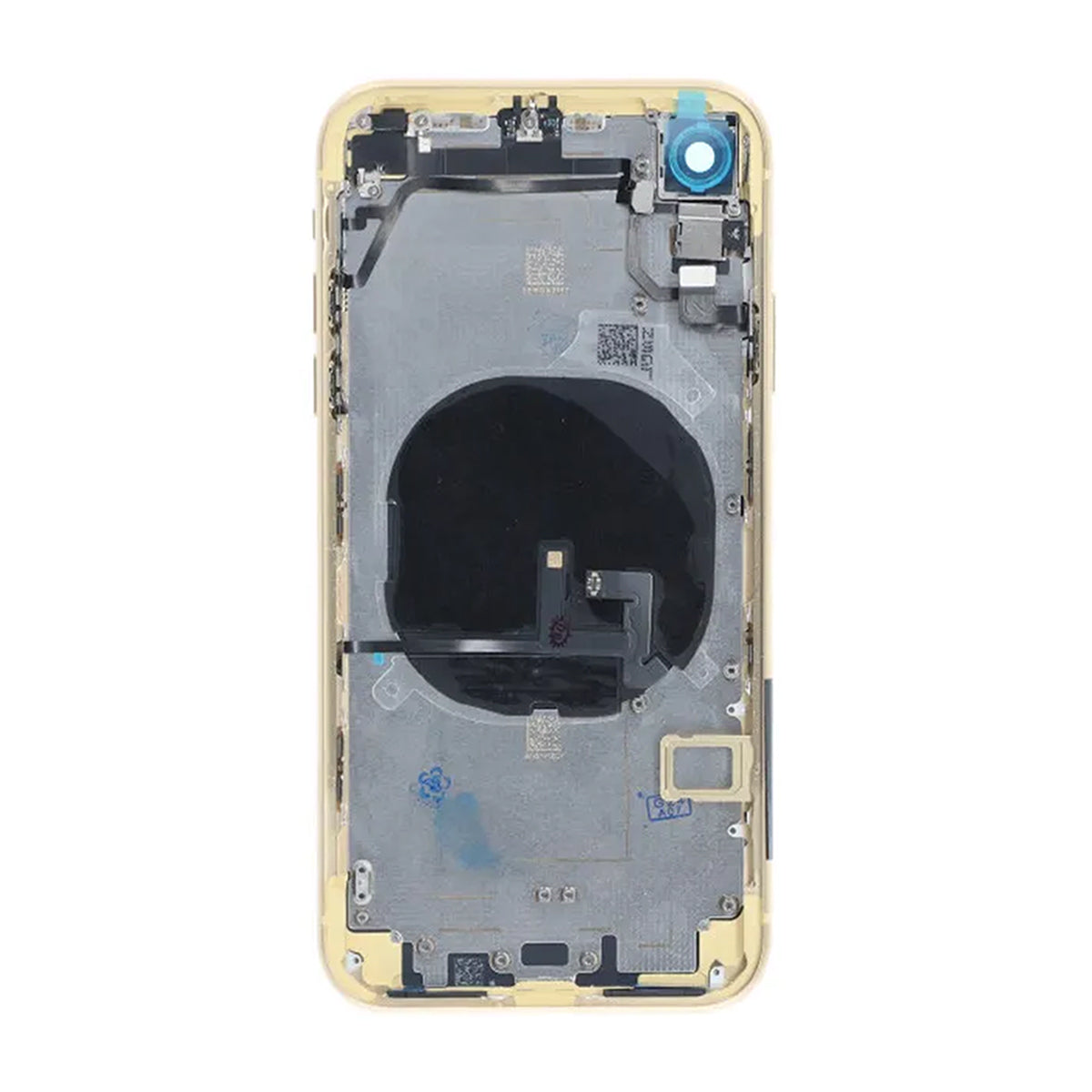 iPhone XR Baksida med Komplett Ram Premium - Gul image 3
