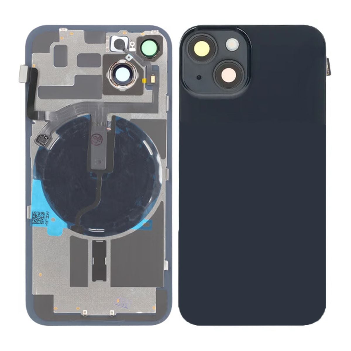 IPhone 14 Baksida Glas OEM - Svart image 1