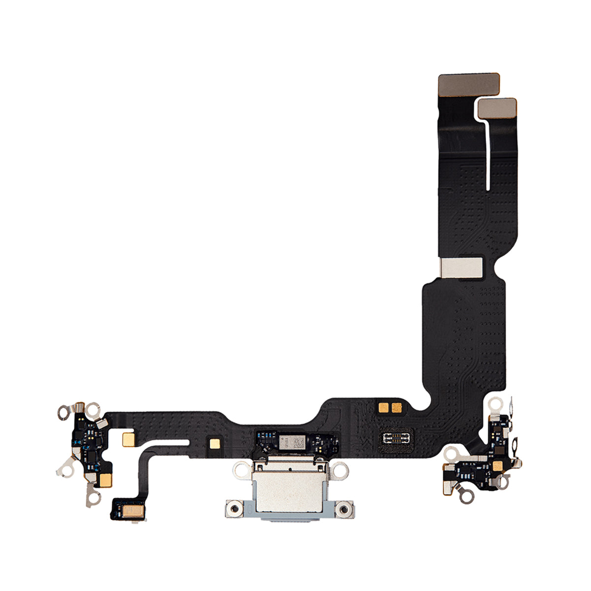 iPhone 15 Plus Laddkontakt med Flexkabel - Blå image 1