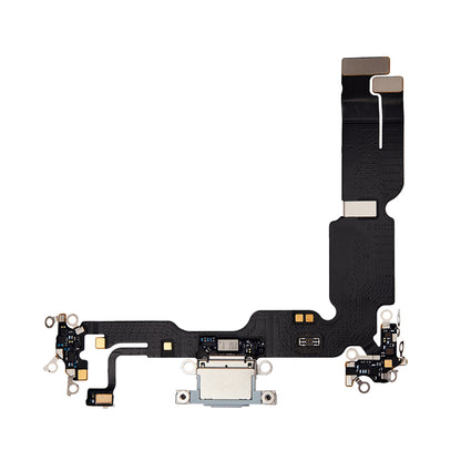 iPhone 15 Plus Laddkontakt med Flexkabel - Blå image 1