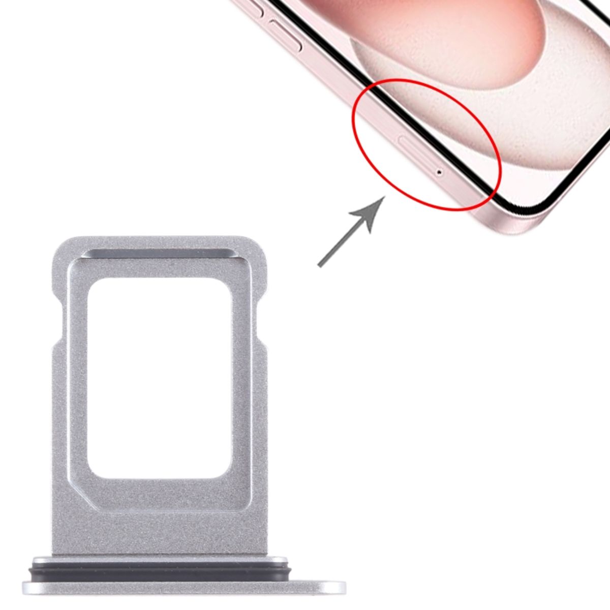 iPhone 15 Simkortshållare - Blå image 4