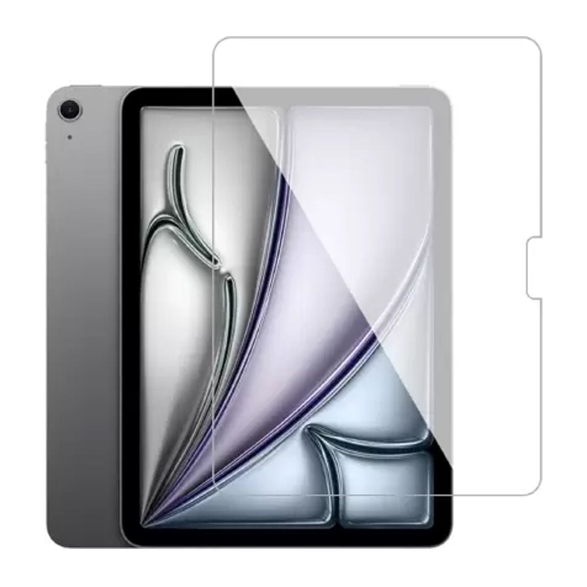 Skärmskydd iPad Air 13 2024/iPad Pro 12.9 6e Gen Härdat Glas image 1