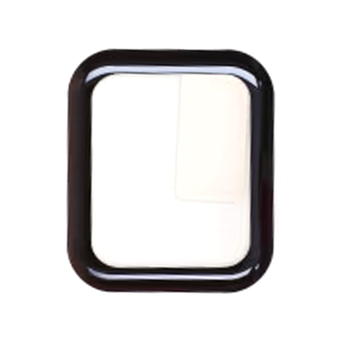 Skärmskydd Apple Watch SE 40mm Heltäckande Härdat Glas - Svart image 2