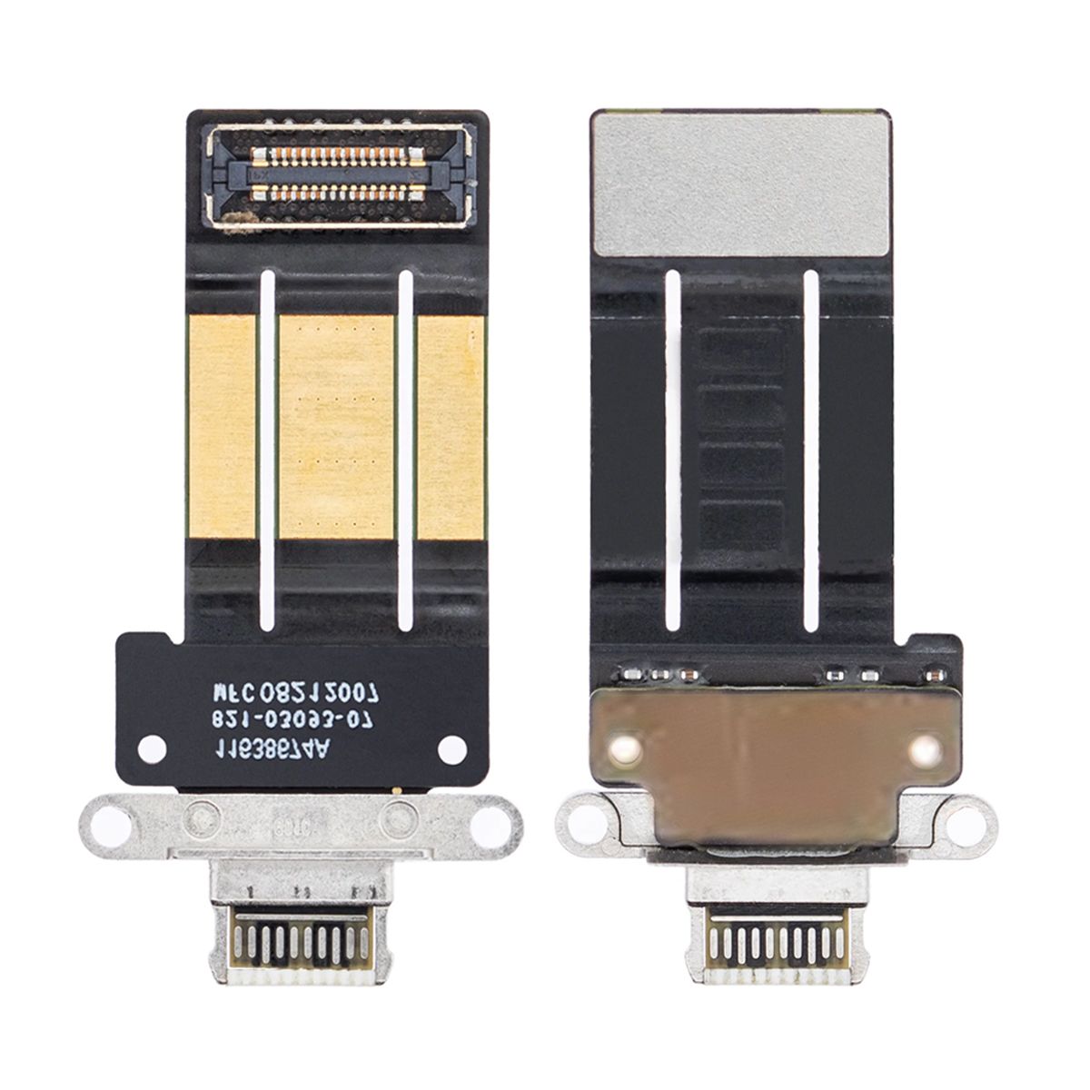 iPad 12.9 6e Gen/Pad Pro 11 3e/4e Gen Laddkontakt Flexkabel - Svart image 1
