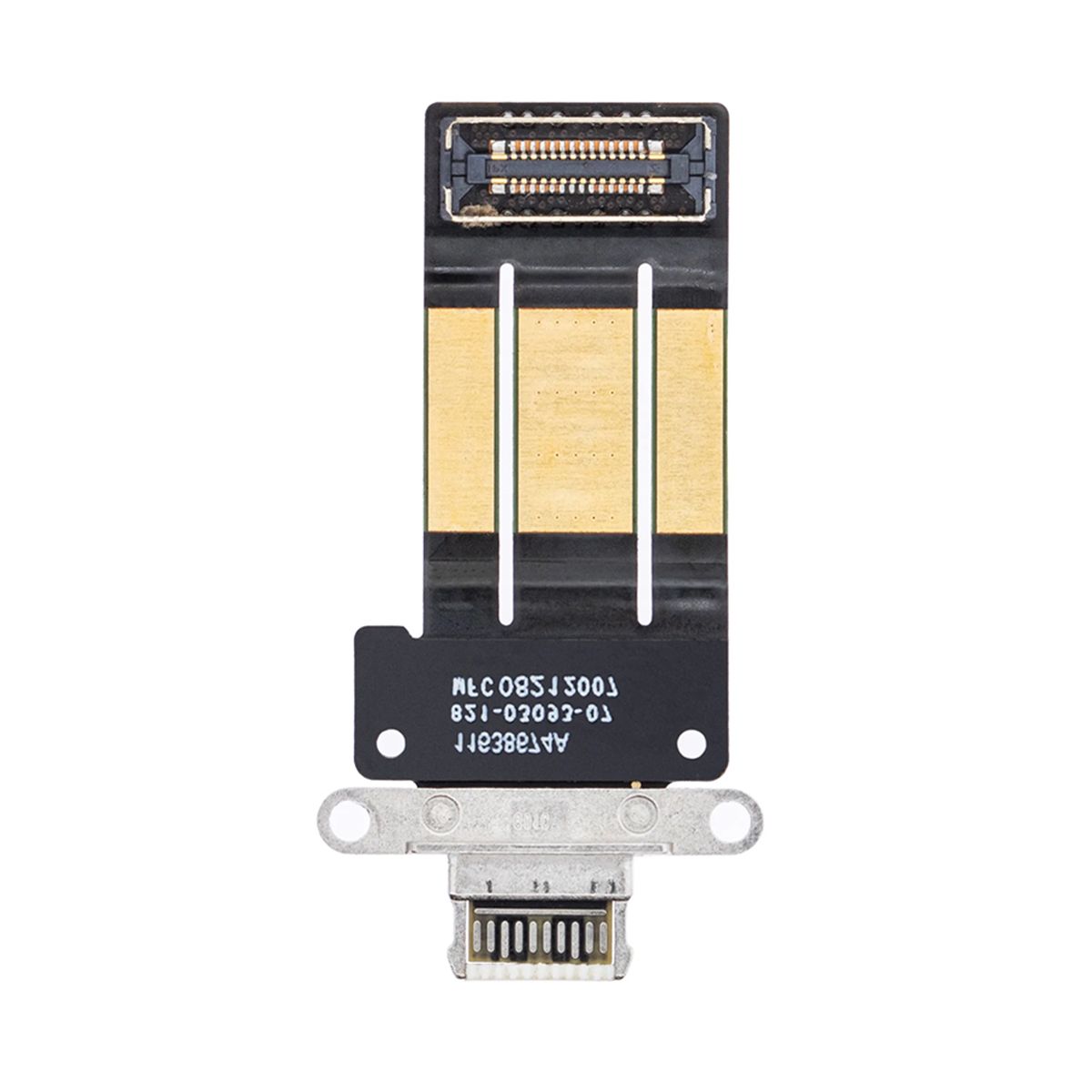 iPad 12.9 6e Gen/Pad Pro 11 3e/4e Gen Laddkontakt Flexkabel - Svart image 2