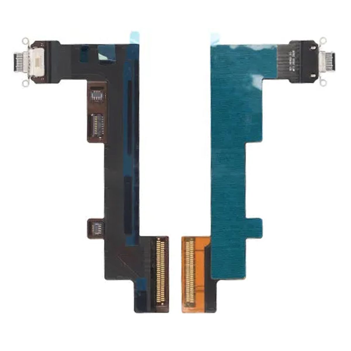 iPad Air 5 2022 Laddkontakt Flexkabel - Svart image 1