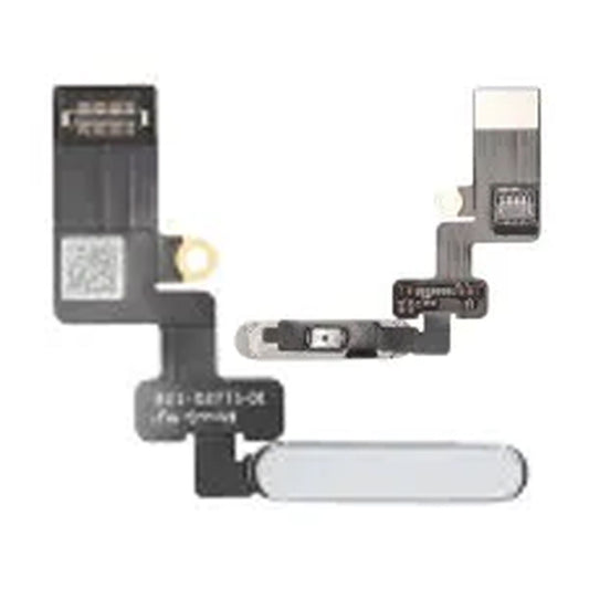 iPad Air 5 2022 Fingeravtrycksläsare Sensor Flexkabel - Vit image 1