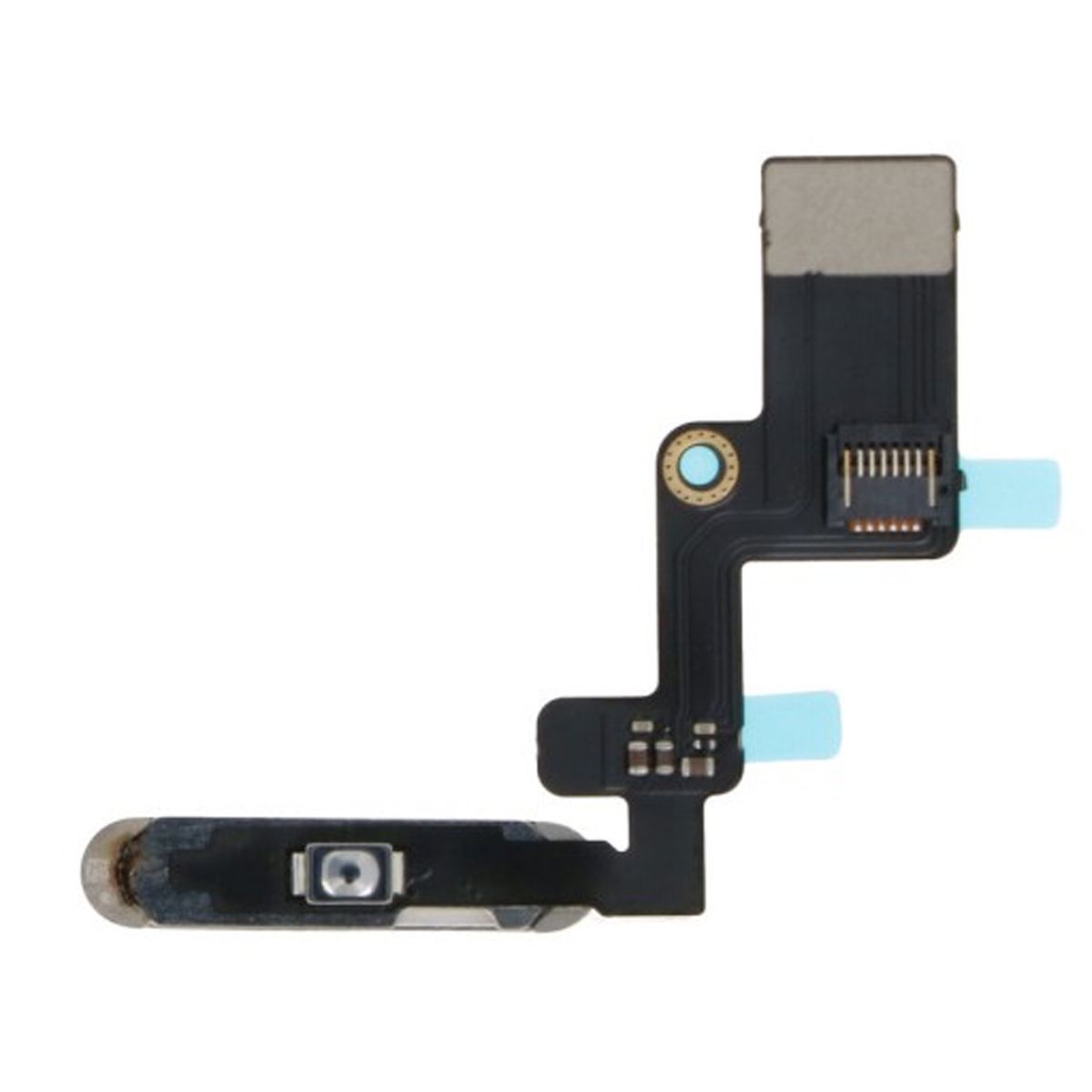 iPad Air 4 2020 Fingeravtrycksläsare Sensor Flexkabel - Vit image 3
