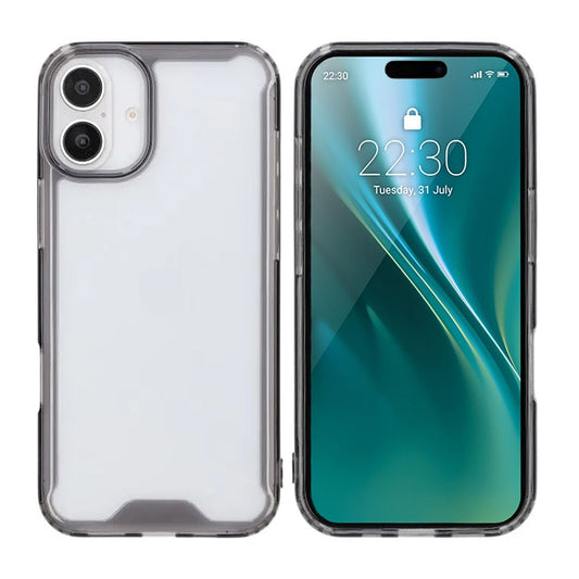 iPhone 16 Mobilskal Stöttåligt - Svart image 1