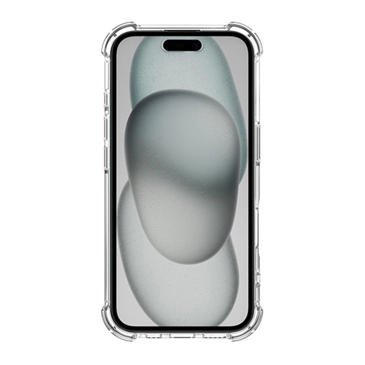 iPhone 16 Mobilskal Stöttåligt - Transparent image 3