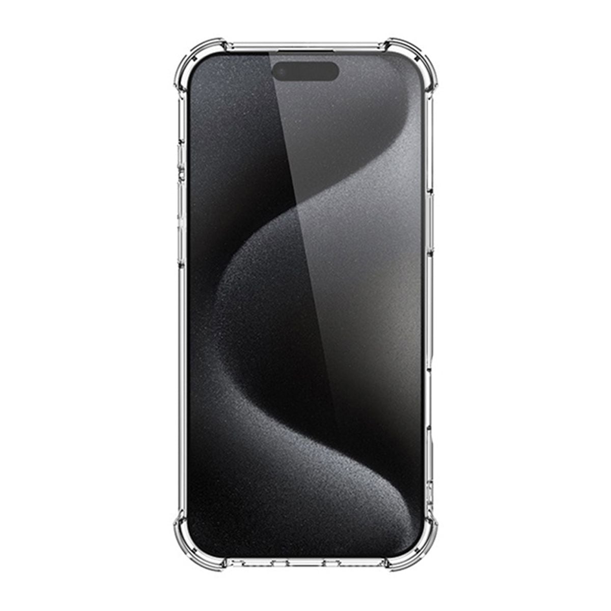 iPhone 16 Pro Max Mobilskal Stöttåligt - Transparent image 3