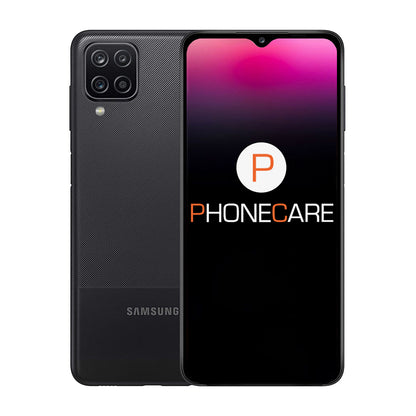 Begagnad Samsung Galaxy A12 64GB mycekt gott skick svart image 1