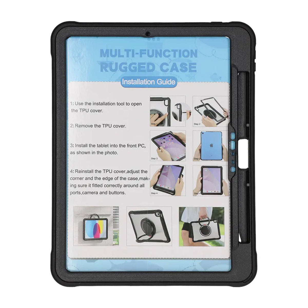 Fodral iPad Pro 11 2024 -Transparent image 3