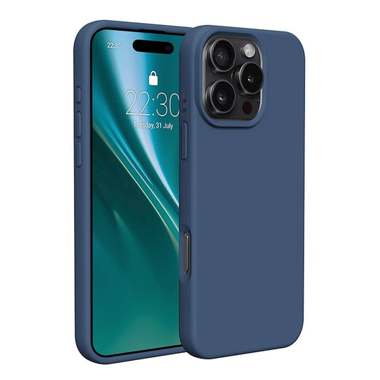 iPhone 16 Pro Max Mobilskal Silikon - Blå image 1