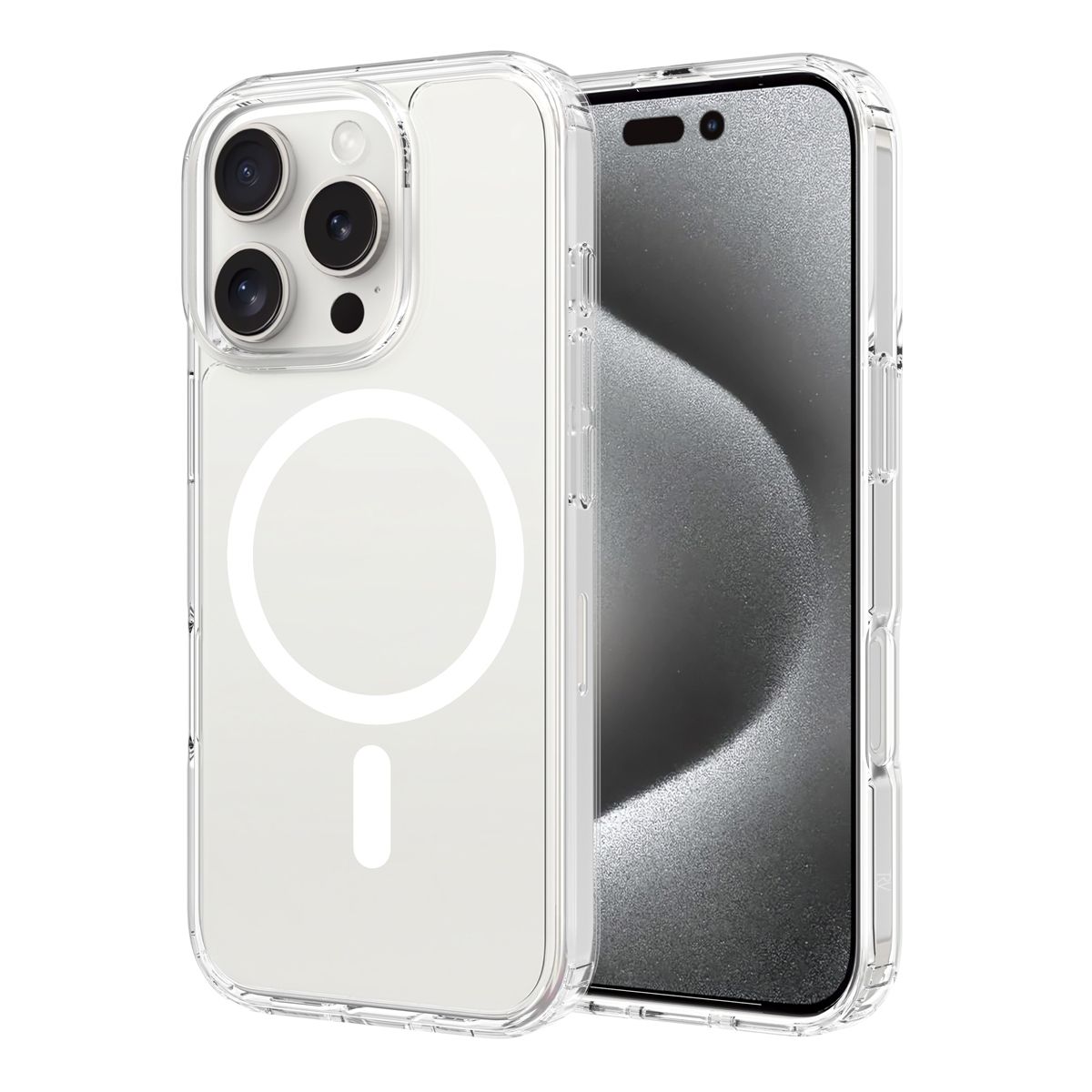 iPhone 16 Pro Max Mobilskal MagSafe Rvelon - Transparent image 1